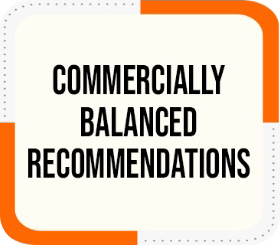 commercially balanced recommendations