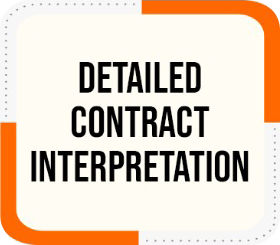 detailed contract interpretation